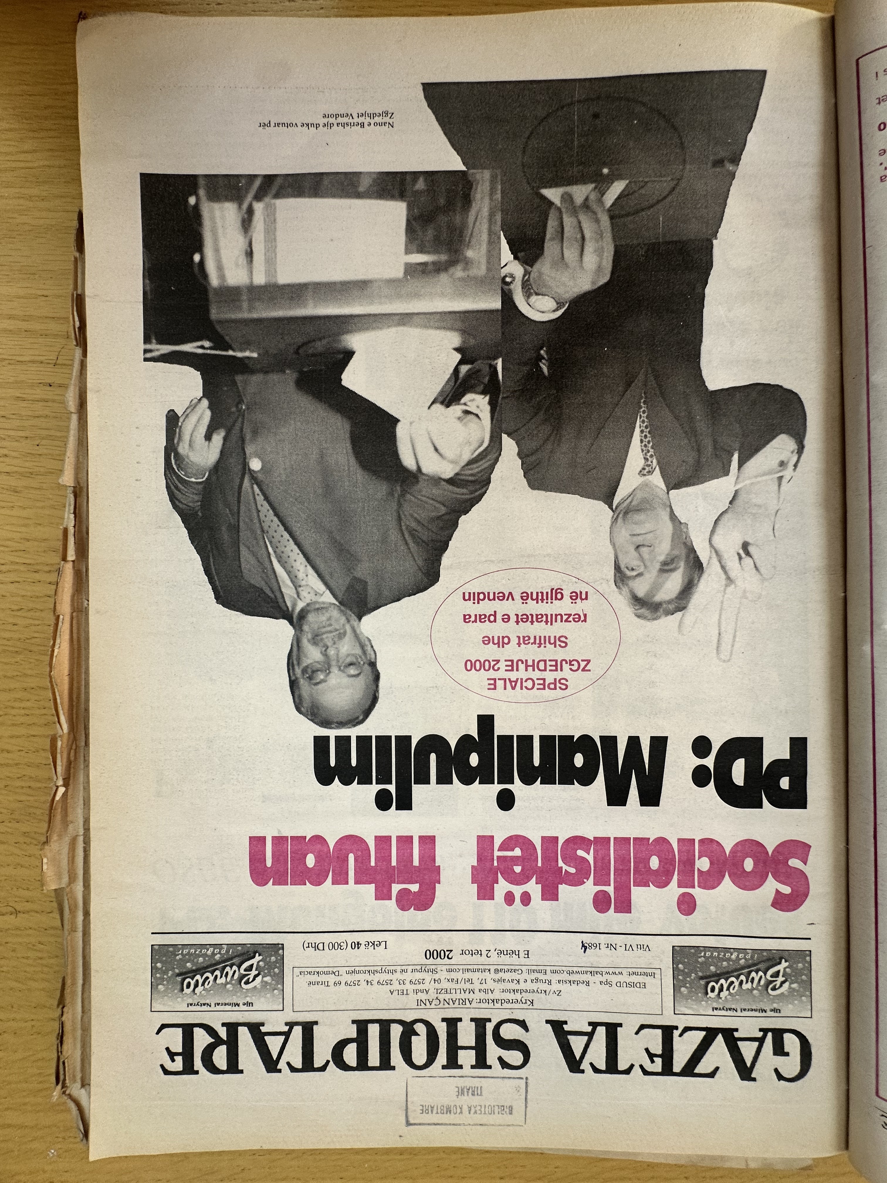 Gazeta Shqiptare 2000-10-02